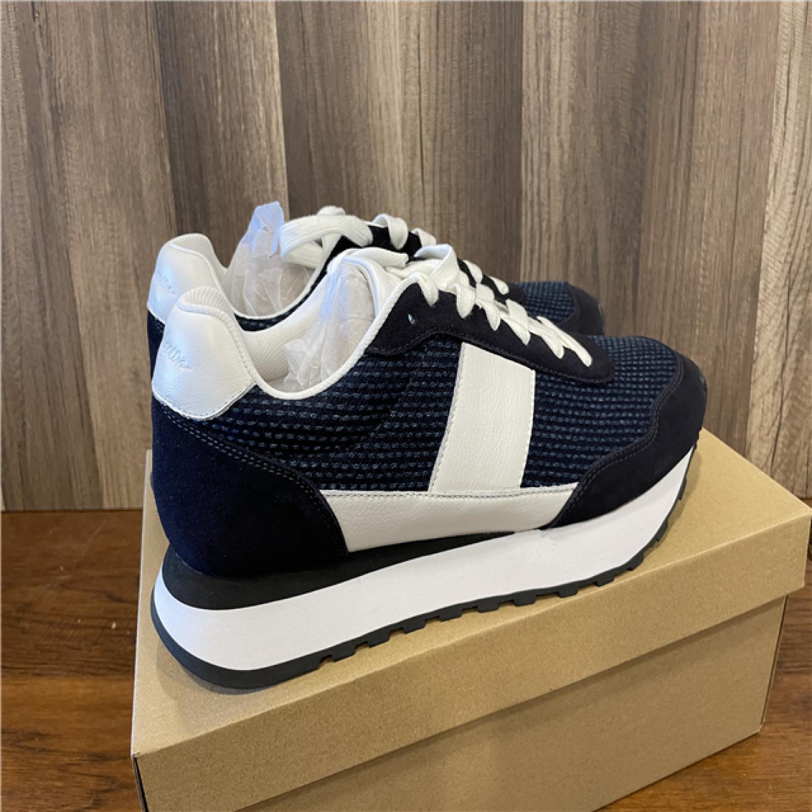 NEW! Blue In Green Indigo Selvedge Sashiko Trainer - Navy and White SZ 11