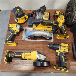 AS-IS Dewalt 20-Volt MAX ToughSystem Lithium-Ion 6-Tool Cordless Combo Kit