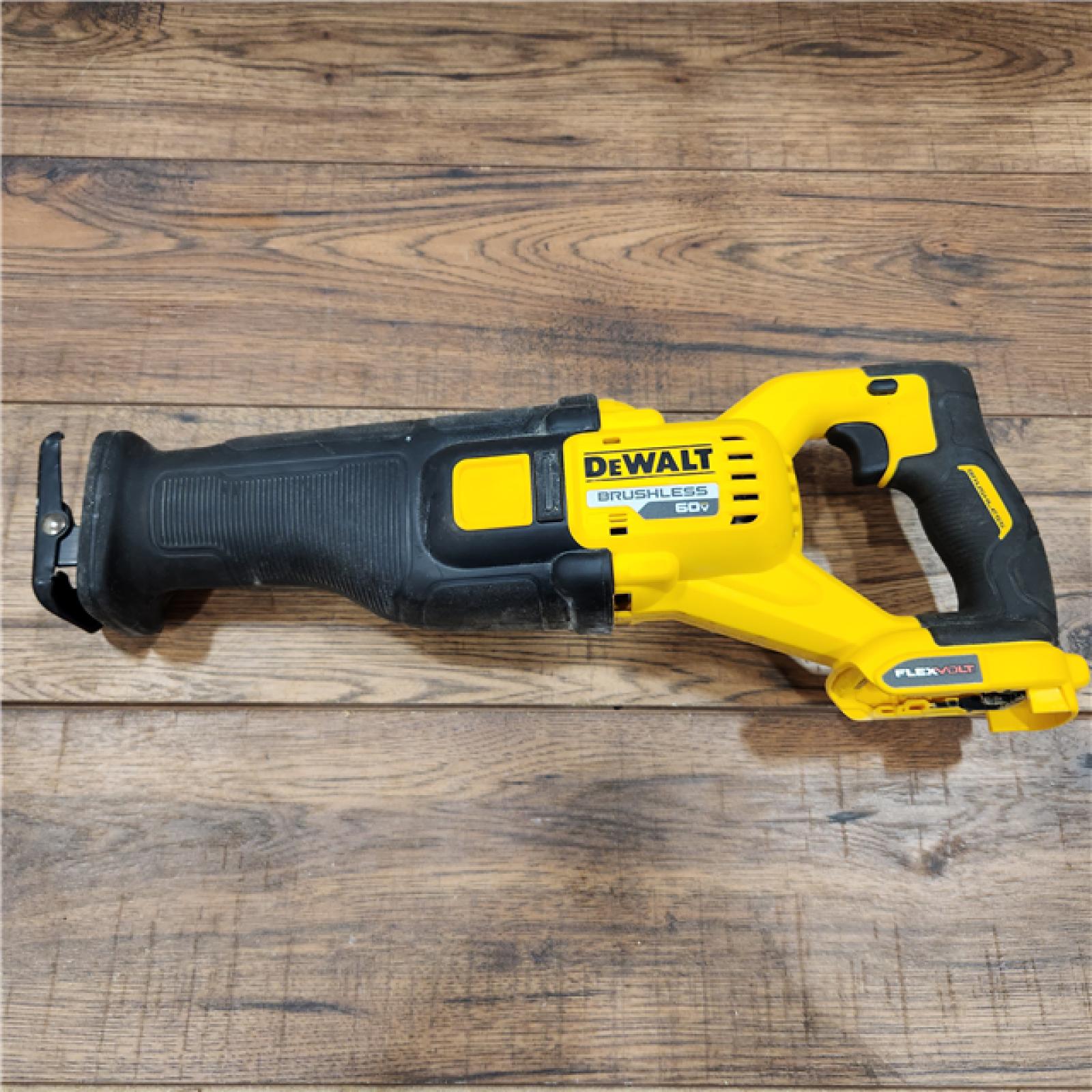 AS-IS DeWalt DCS389B FLEXVOLT 60V MAX Cordless Brushless Reciprocating Saw (Tool-Only)