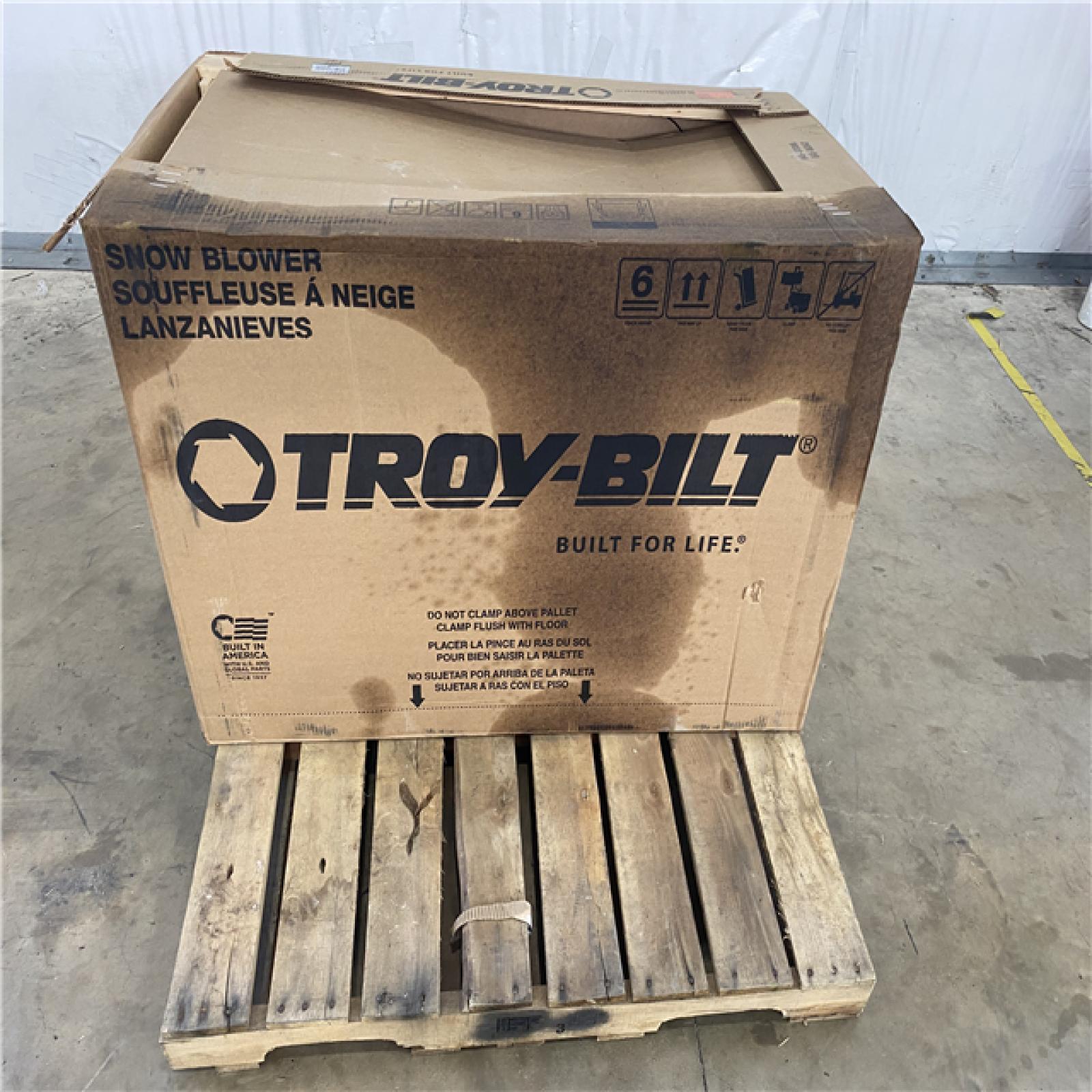 Houston Location - AS-IS Troy Bilt Snow Blower