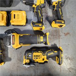 HOUSTON LOCATION - AS-IS DEWALT 20V 6-TOOL COMBO KIT W (2) BATTERY & CHARGER