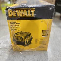 DALLAS LOCATION -   DEWALT 15 Amp Corded 13 in. Heavy-Duty 2-Speed Bench Planer with (3) Knives, In Feed Table and Out Feed Table