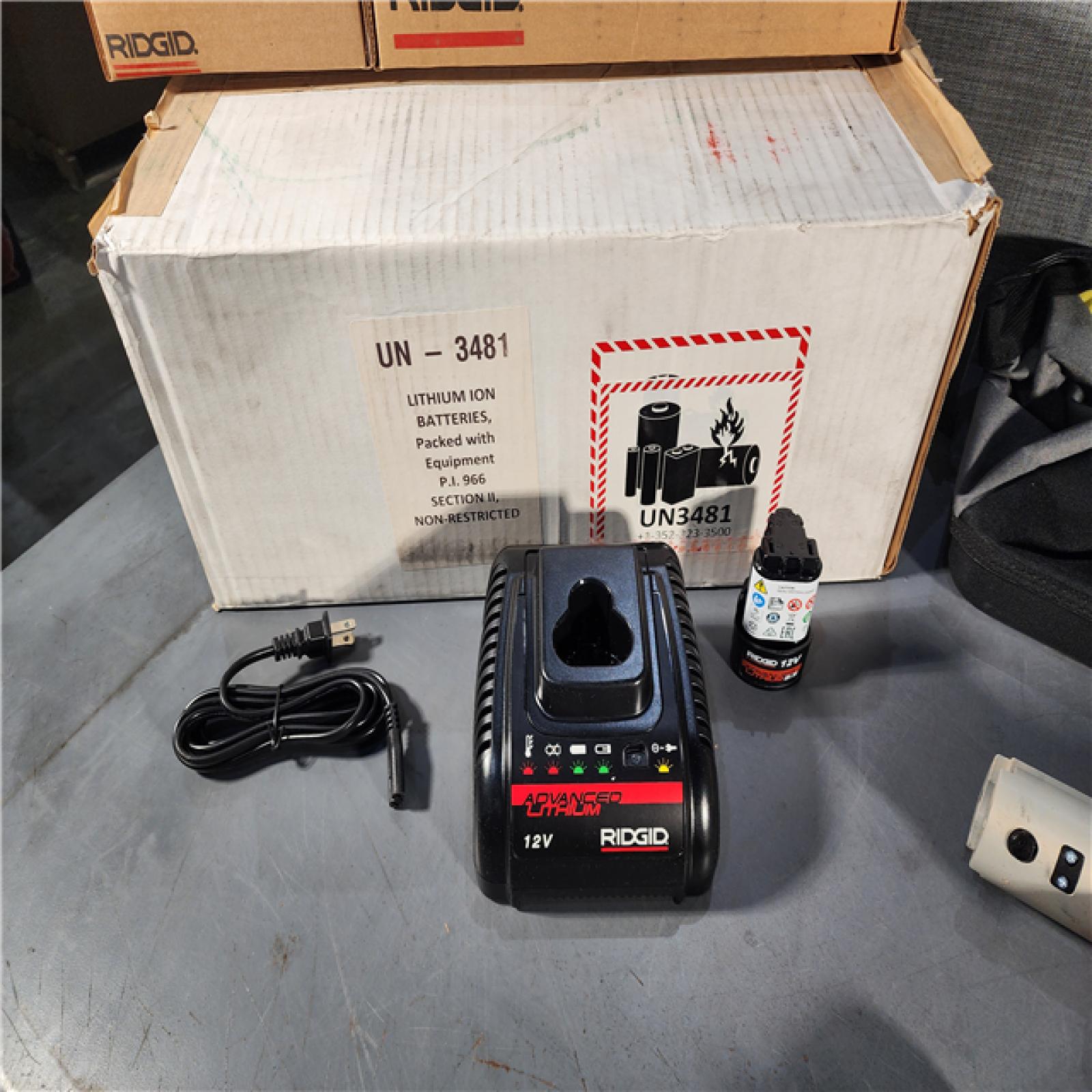 HOUSTON LOCATION - AS-IS (APPEARS LIKE NEW) RP 240 PRESS TOOL W/ BATTERY & CHARGER