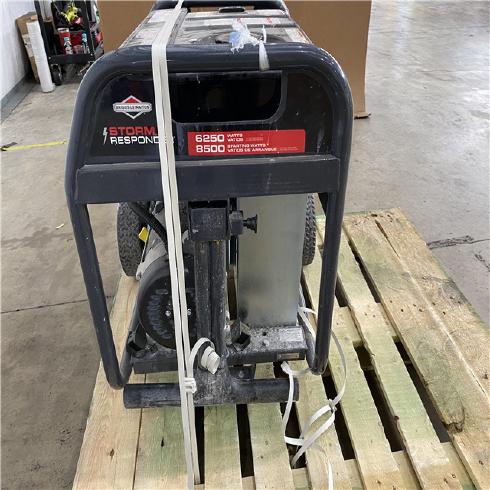 Houston Location - AS-IS BRIGGS & STRATION 6250 WATTS GENERATOR Pallet