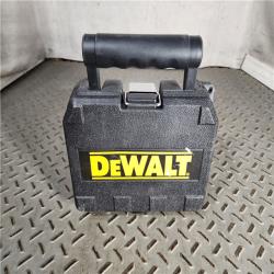 HOUSTON LOCATION - AS-IS DEWALT 55 ft. Green Self-Leveling Cross Line Laser Level & Case (NO BATTERY)