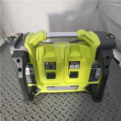 Houston location AS-IS RYOBI 40V 1800-Watt Portable Battery Power Station Inverter Generator and 4-Port Charger (Tool Only)