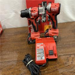 AS-ISMilwaukee M18 Compact Brushless 2-Tool Combo Kit