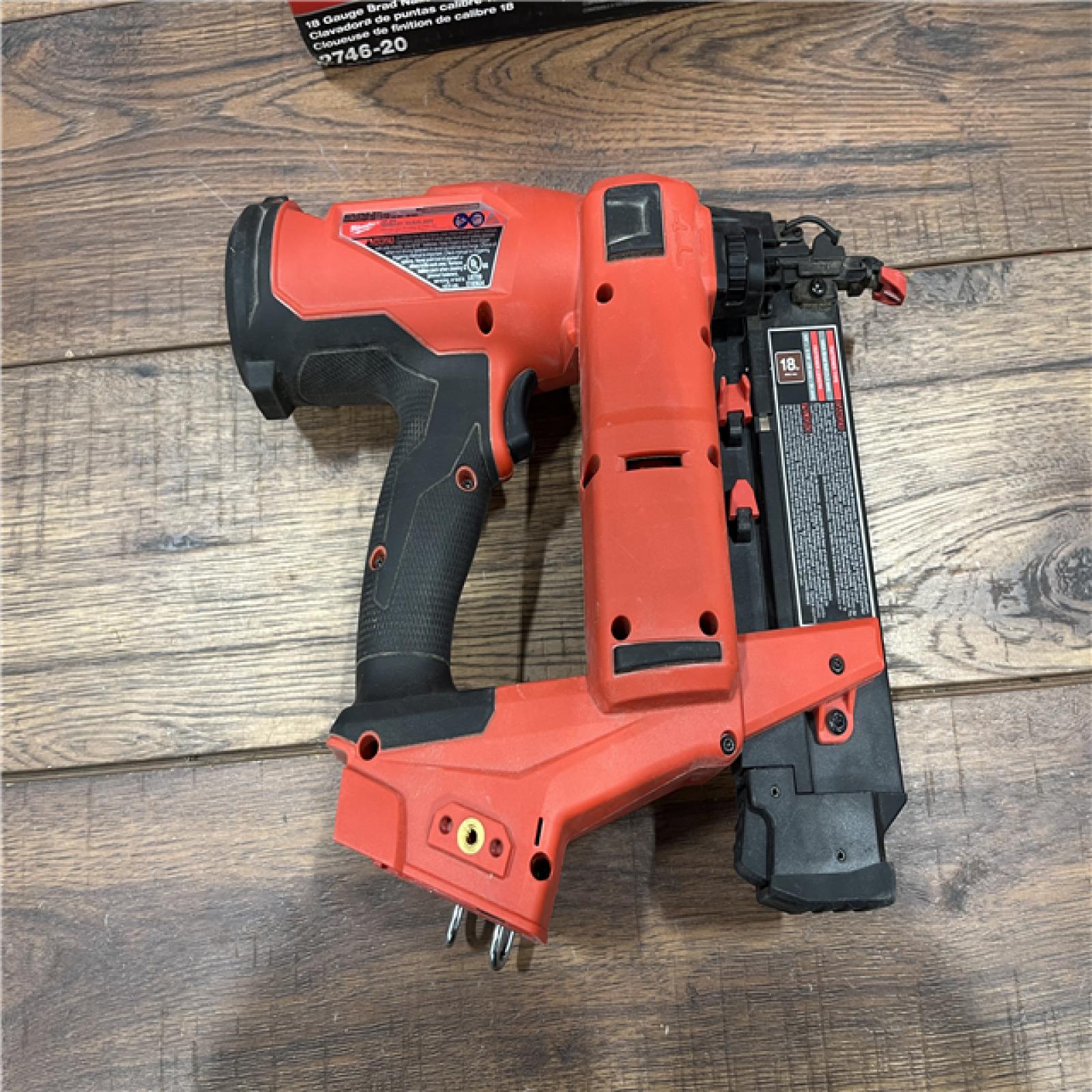 AS-IS Milwaukee M18 FUEL 18 Gauge Brad Nailer