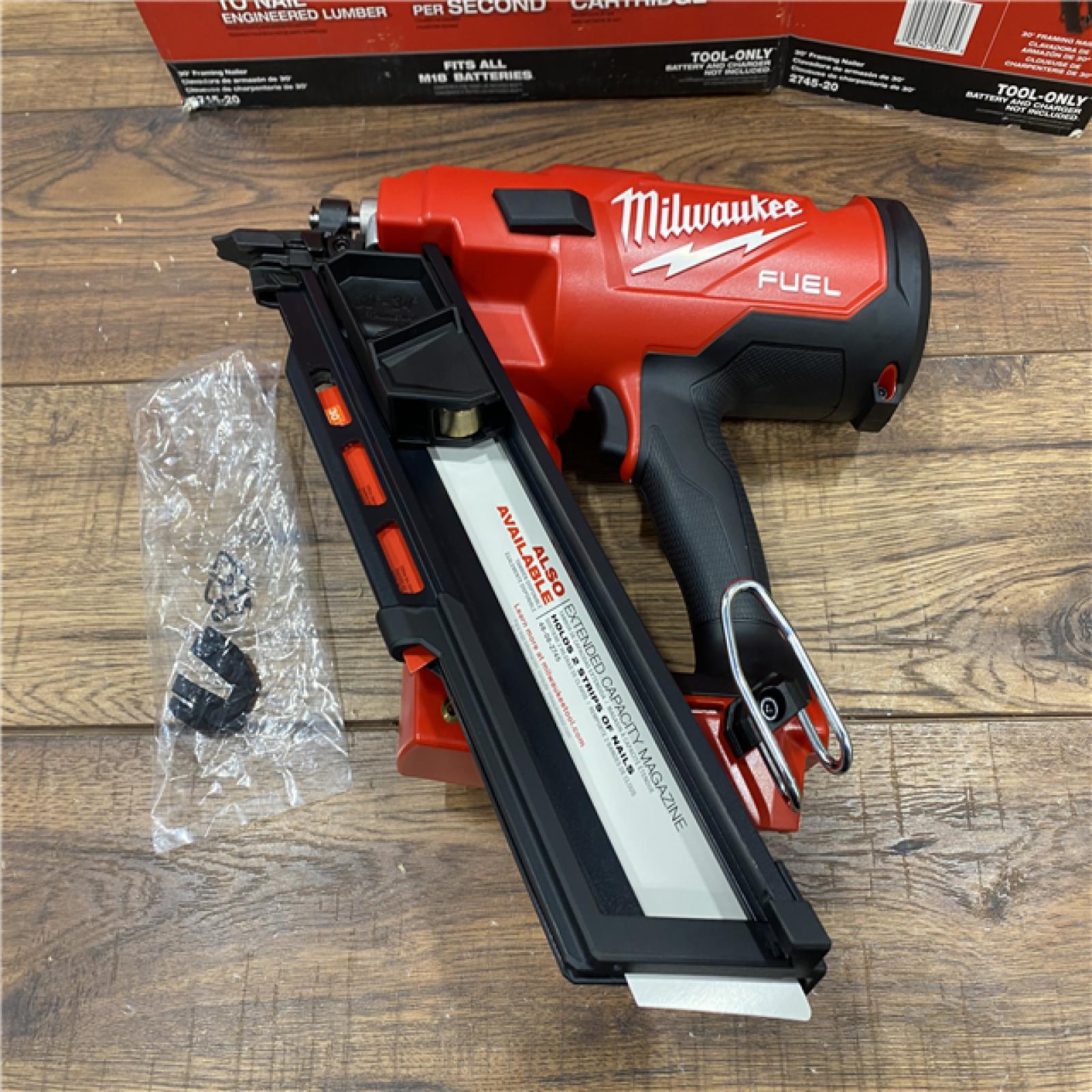 AS IS Milwaukee M18 FUEL 30 Degree Framing Nailer