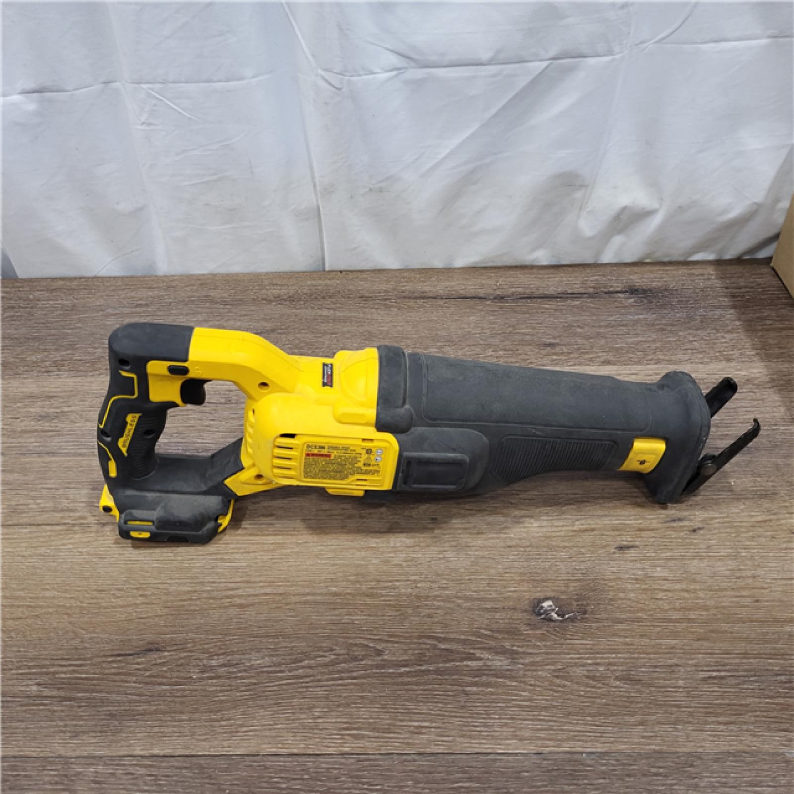 AS-IS 20V MAX Lithium Ion Cordless Brushless Reciprocating Saw with FLEXVOLT ADVANTAGE (Tool Only)