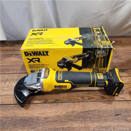 AS-IS 20V XR Cordless 4-1/2. in. to 5 in. Variable Speed Angle Grinder (Tool Only)