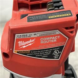 AS-IS Milwaukee M18 FUEL Compact Router Bare