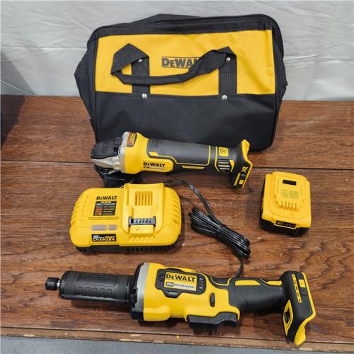 NEW 20V MAX XR Cordless Grinder 2 Tool Combo Kit with 4.5 in. Grinder, 1-1/2 in. Die Grinder, and (1) 5.0Ah Battery