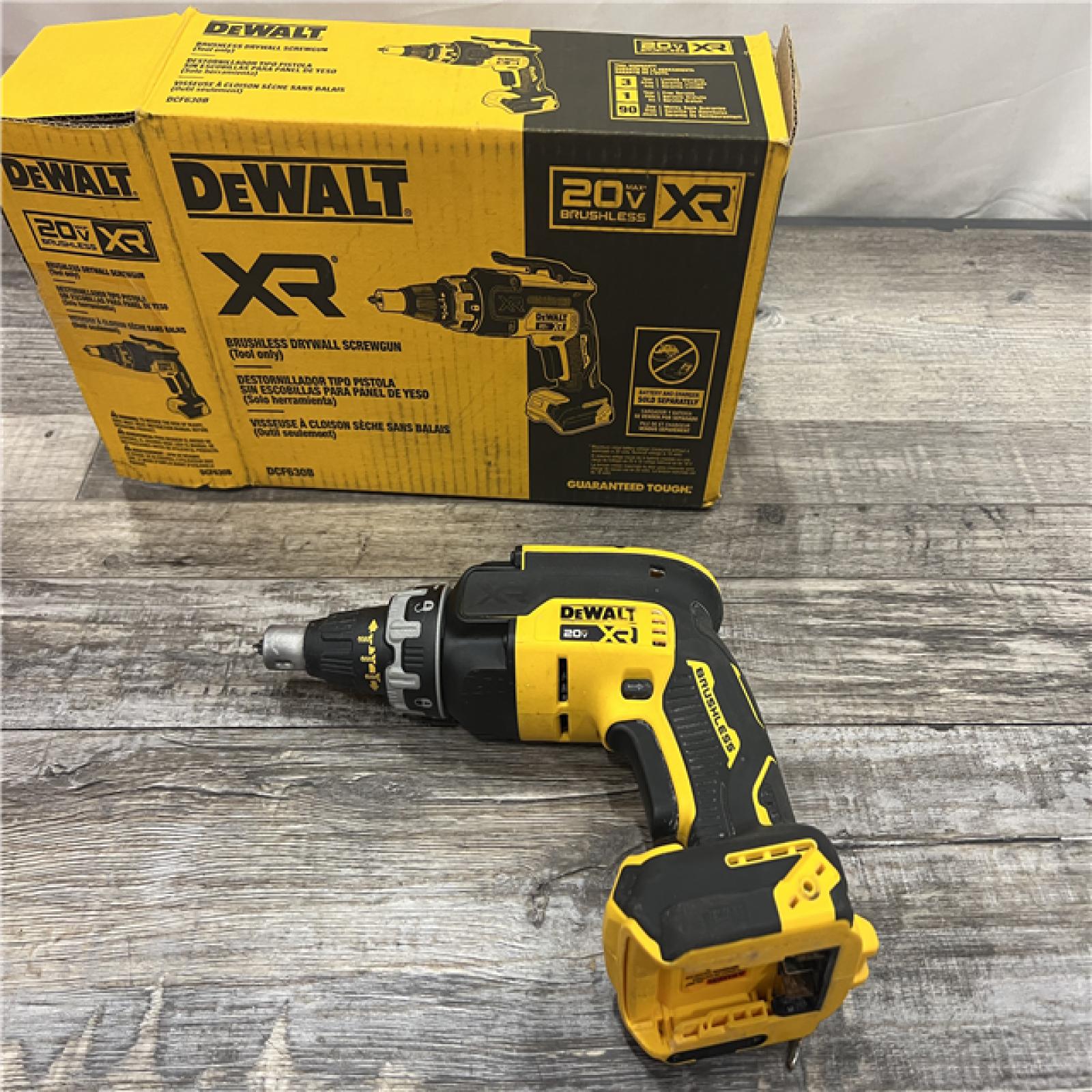 AS-IS DeWalt DCF630B 20V Cordless Brushless Screw Gun (Tool Only)