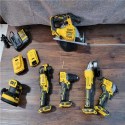 CALIFORNIA NEW DEWALT BRUSHLESS 6-TOOL COMBO KIT WITH TOUGHSYSTEM 2.0 (2 BATTERIES AND CHARGER INCLUDED)