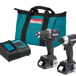 NEW! -Makita 18V LXT Sub-Compact Lithium-Ion Brushless Cordless 2-piece Combo Kit (Driver-Drill/Impact Driver) 1.5Ah