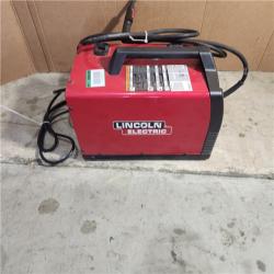 Houston location AS-IS LINCOLN Weld-Pak 140 Amp MIG and Flux-Core Wire Feed Welder, 115V, Aluminum Welder with Spool Gun Sold Separately