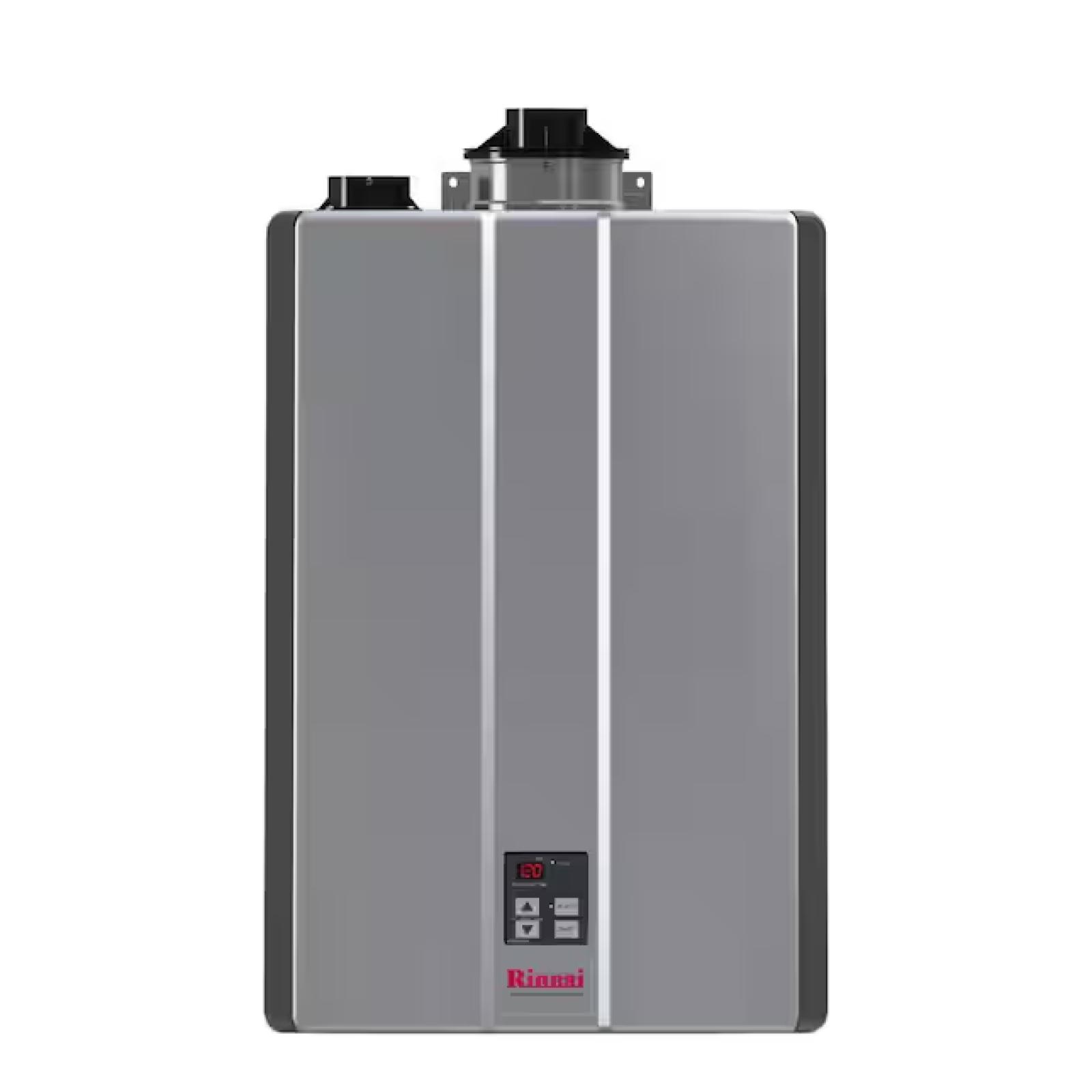 DALLAS LOCATION - Rinnai Super High Efficiency Plus 11 GPM Residential 199,000 BTU Exterior Natural Gas Tankless Water Heater