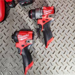 HOUSTON LOCATION - AS-IS (APPEARS LIKE NEW) Milwaukee 3497-22 12V Brushless Hammer Drill and Impact Driver Combo Kit