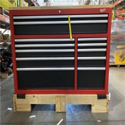 DALLAS LOCATION - Milwaukee Tool Storage 52 in. W Heavy Duty Red Mobile Workbench Cabinet