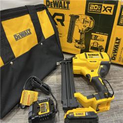 AS-IS DEWALT 20V MAX XR 18 Gauge Brad Nailer Kit