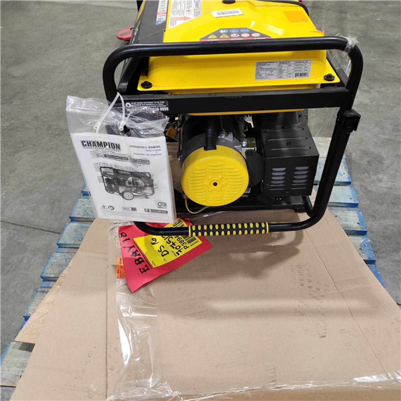 Dallas Location - As-Is Champion Power Equipment 7850/6250-Watt Gasoline Fuel Portable Generator