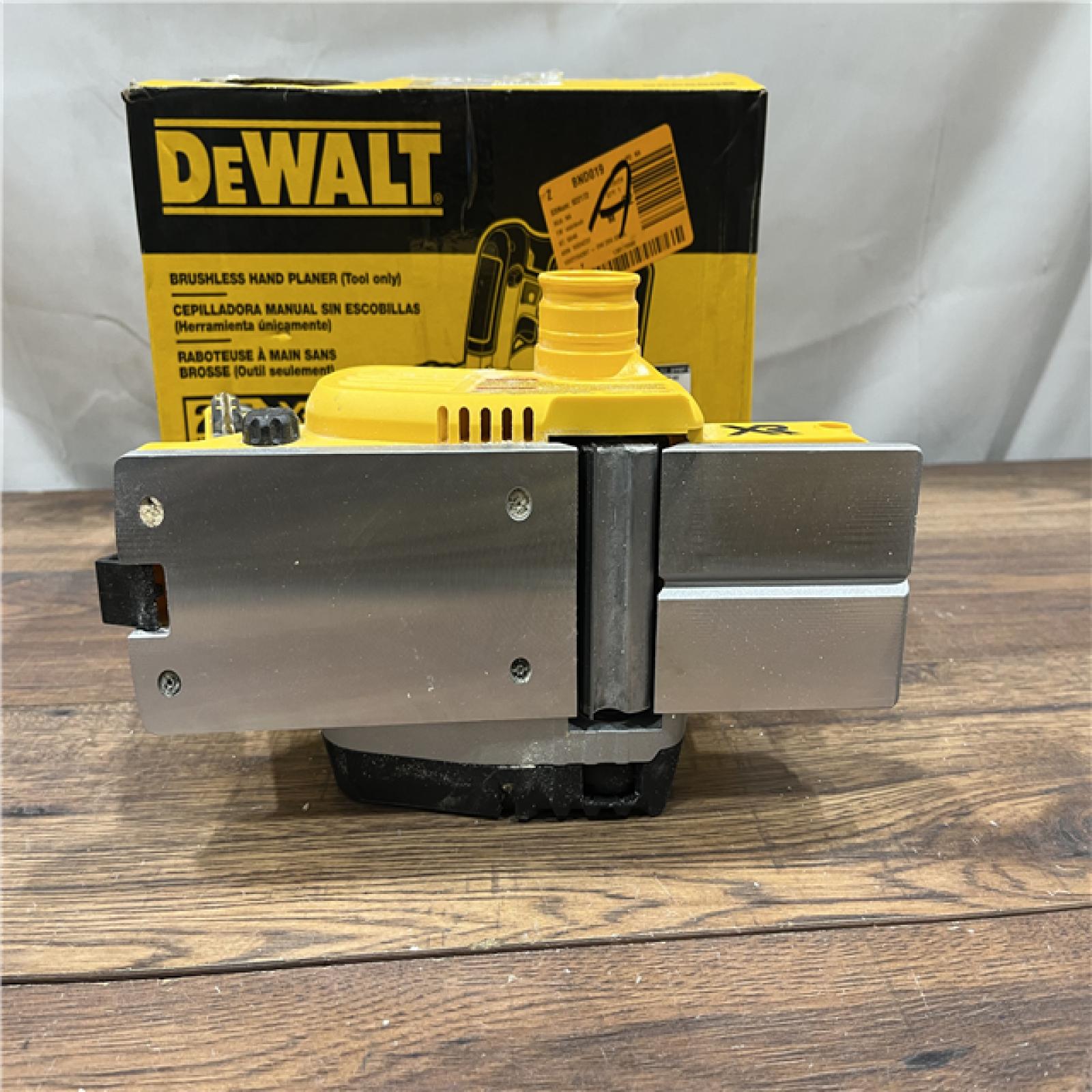 AS-IS DEWALT DCP580B 20V MAX Lithium Ion Brushless Planer