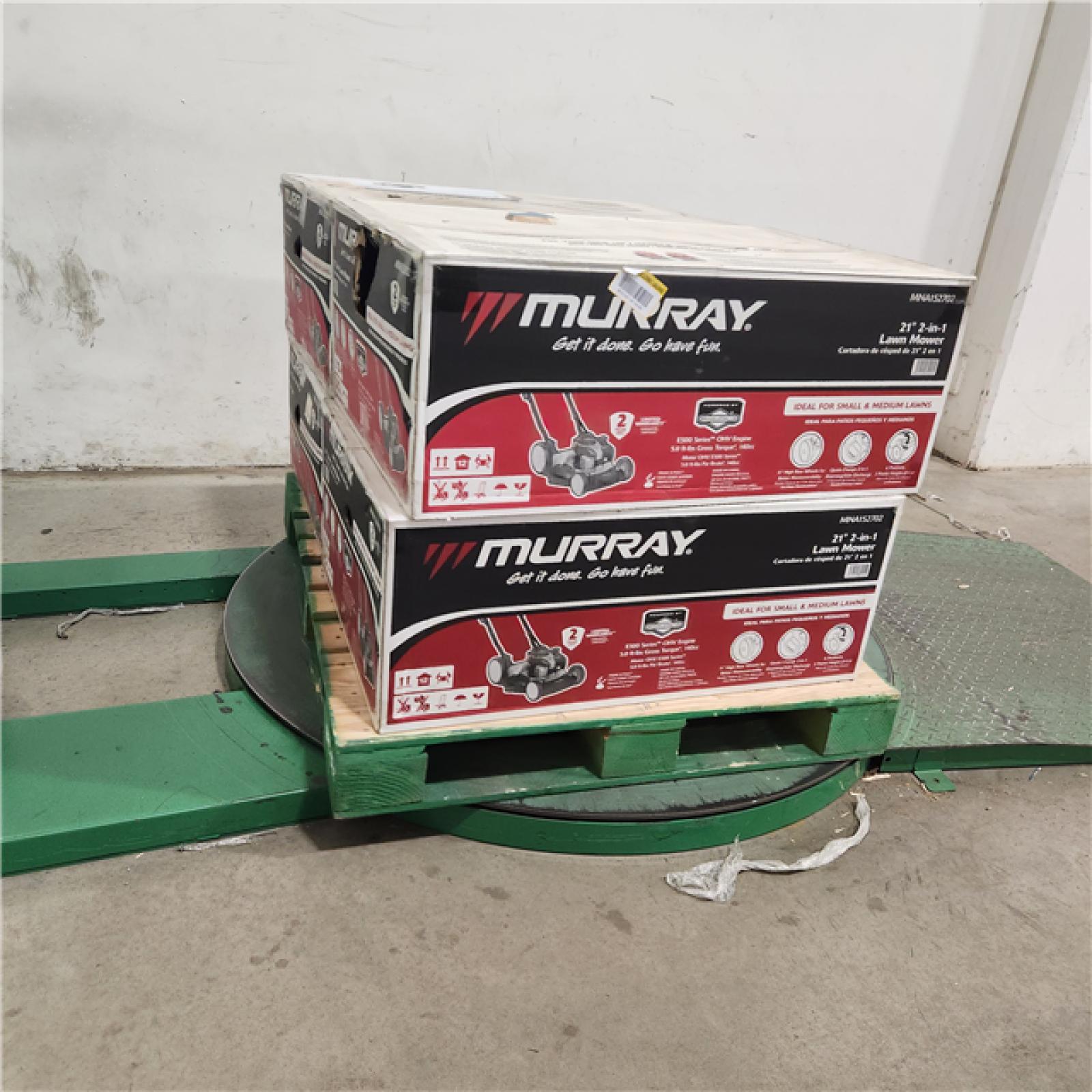 Dallas Location -NEW- MURRAY MNA 152702 - Murray 21 Walk-Behind Mower(Lot Of 4)