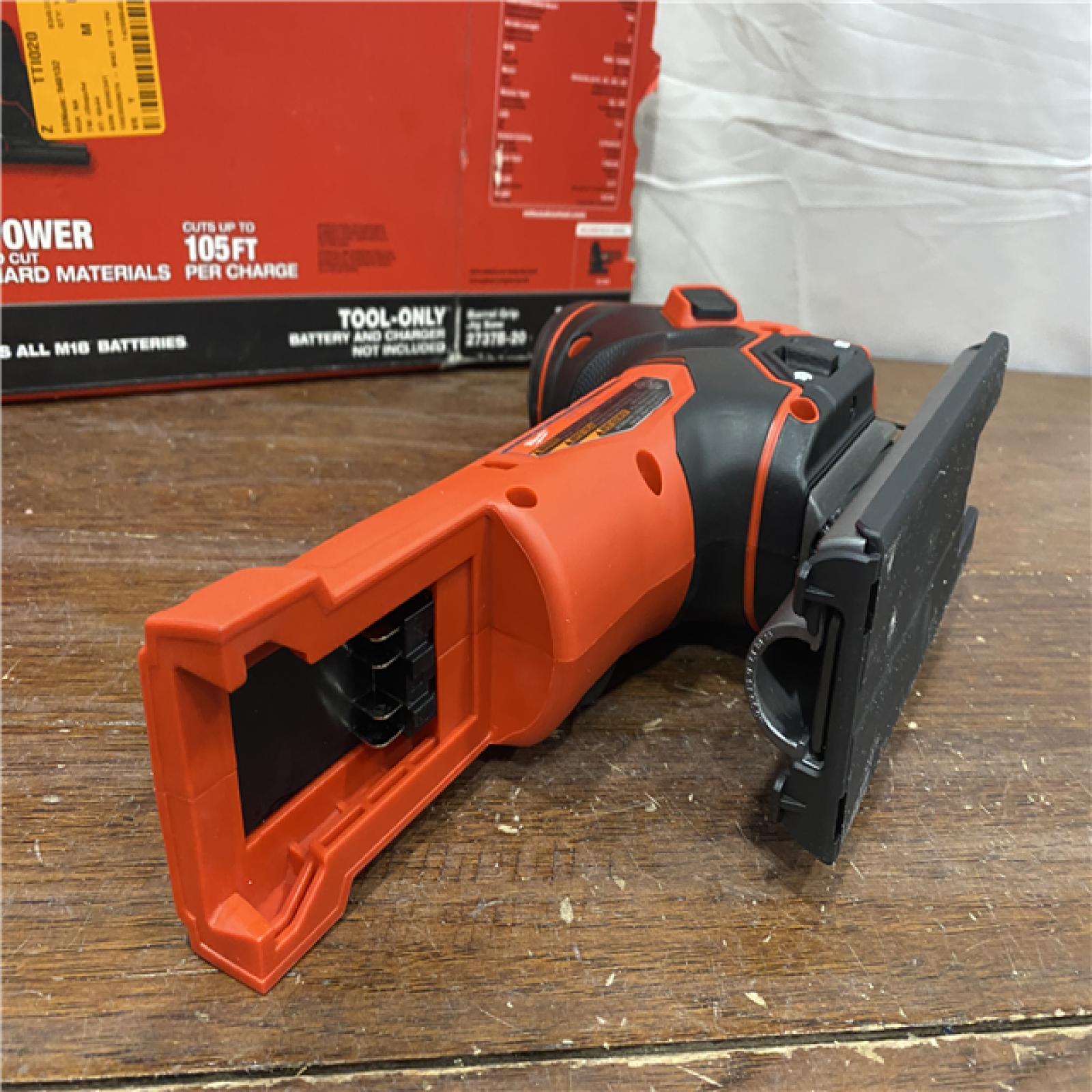 AS-ISMilwaukee M18 FUEL 18 Volt Lithium-Ion Brushless Barrel Grip Cordless Jig Saw (Bare Tool)