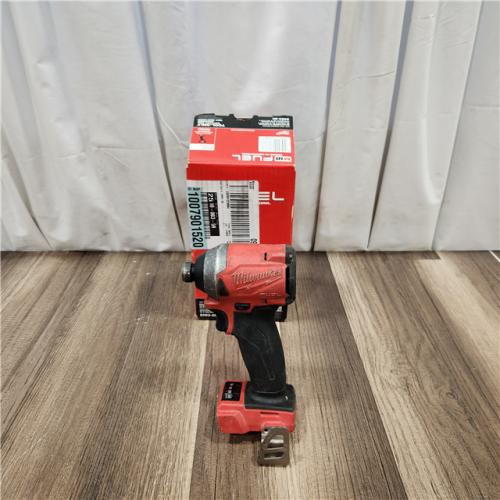 AS IS Milwaukee 2953-20 18V Lithium-Ion Brushless Cordless 1/4   Hex Impact Driver Bare Tool  Red