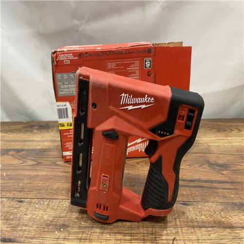 AS IS Milwaukee M12 3/8  Crown Stapler (Tool Only)