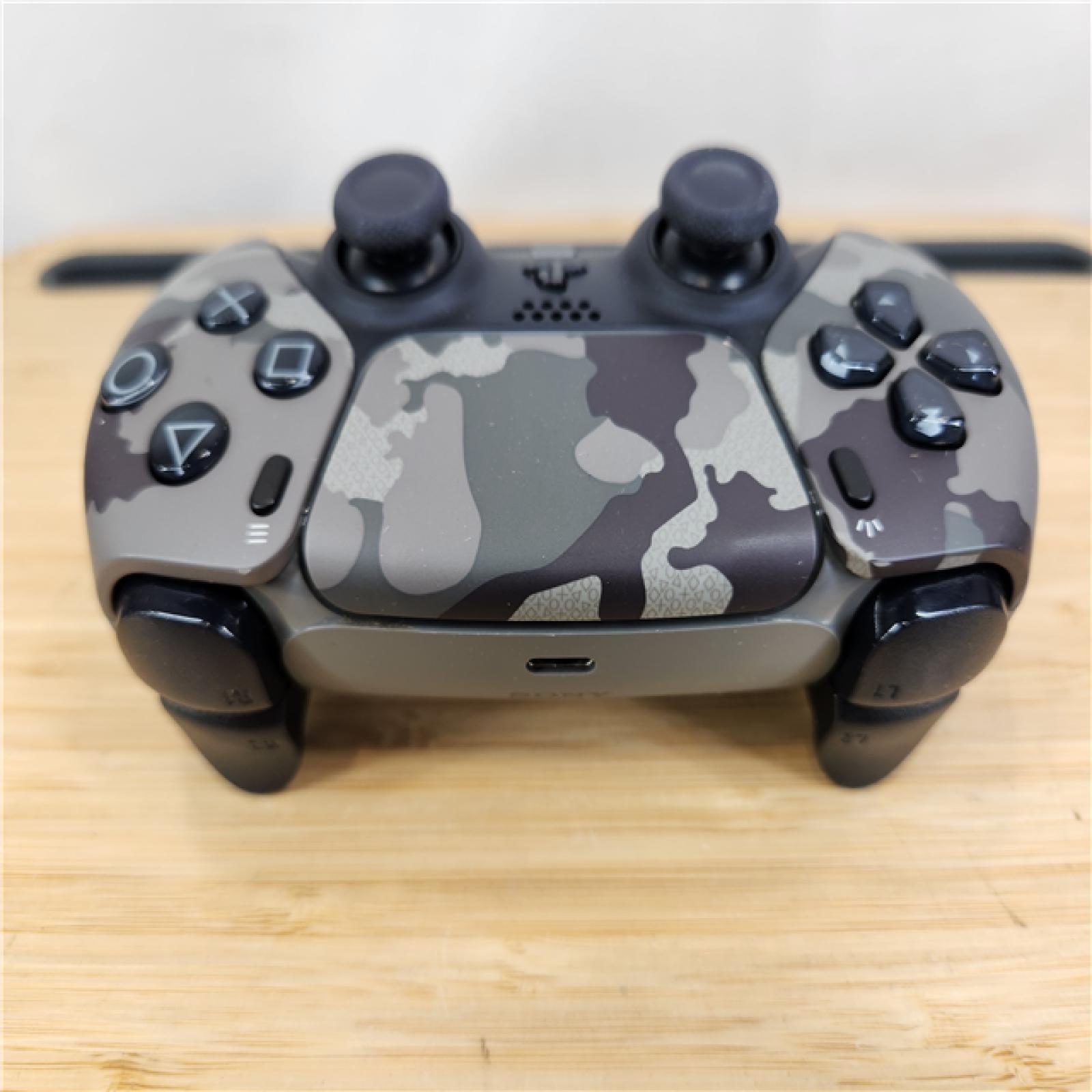 AS-IS DualSense Wireless Controller for PlayStation 5 - Gray Camo