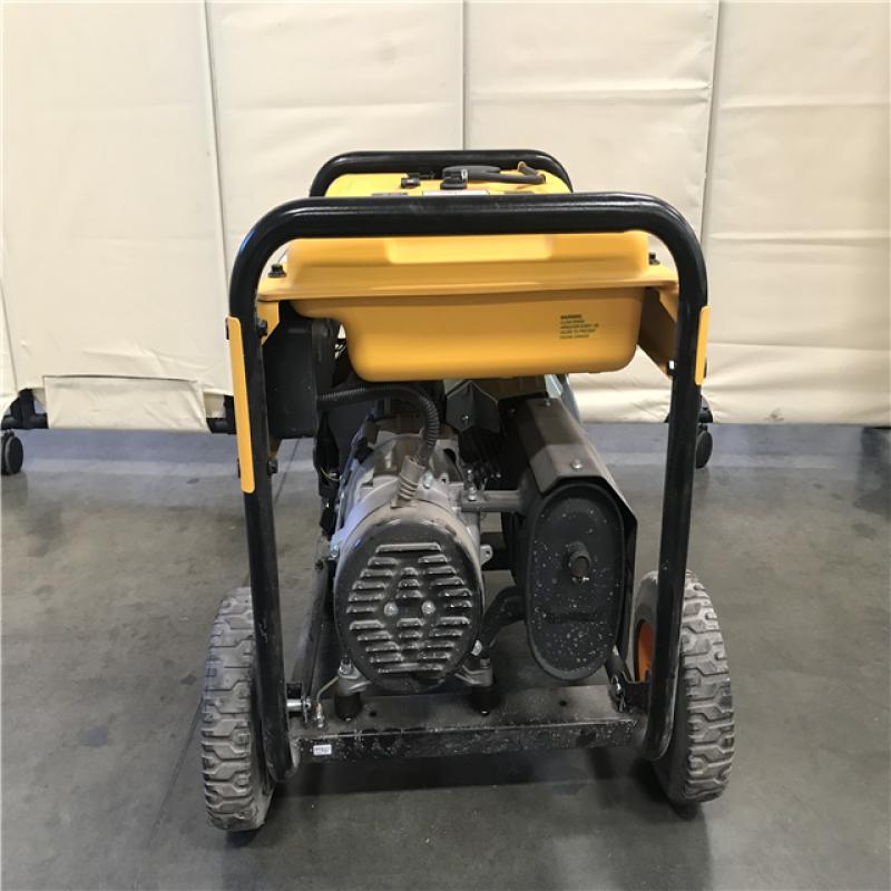 California AS IS DeWalt 6500 Watt Gas Powered Portable Generator