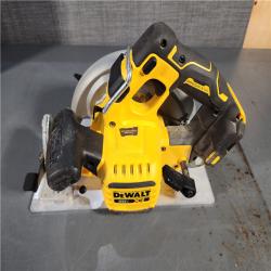 HOUSTON LOCATION - AS-IS DEWALT 20-Volt MAX 7-1/4 in. Cordless Circular Saw (Tool Only)