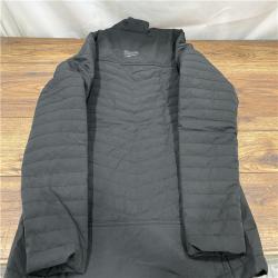 AS IS Heated Jacket,Zipper,L,Polyester