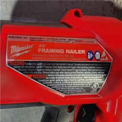 HOUSTON LOCATION - AS-IS M18 FUEL 3-1/2 in. 18-Volt 30-Degree Lithium-Ion Brushless Cordless Framing Nailer (Tool-Only)