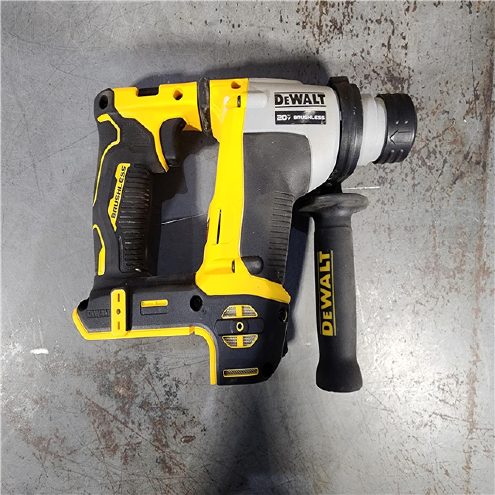 HOUSTON LOCATION - AS-IS Dewalt DCH172B MAX Atomic 20V 5/8 Inch Brushless Cordless SDS Plus Rotary Hammer (Tool Only)