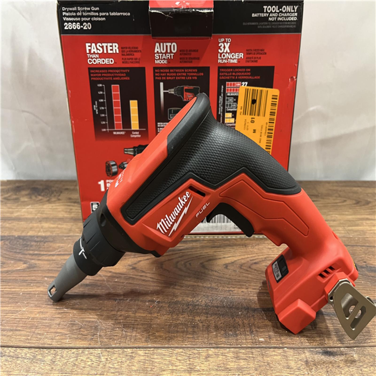 AS IS Milwaukee M18 FUEL Drywall Screw Gun