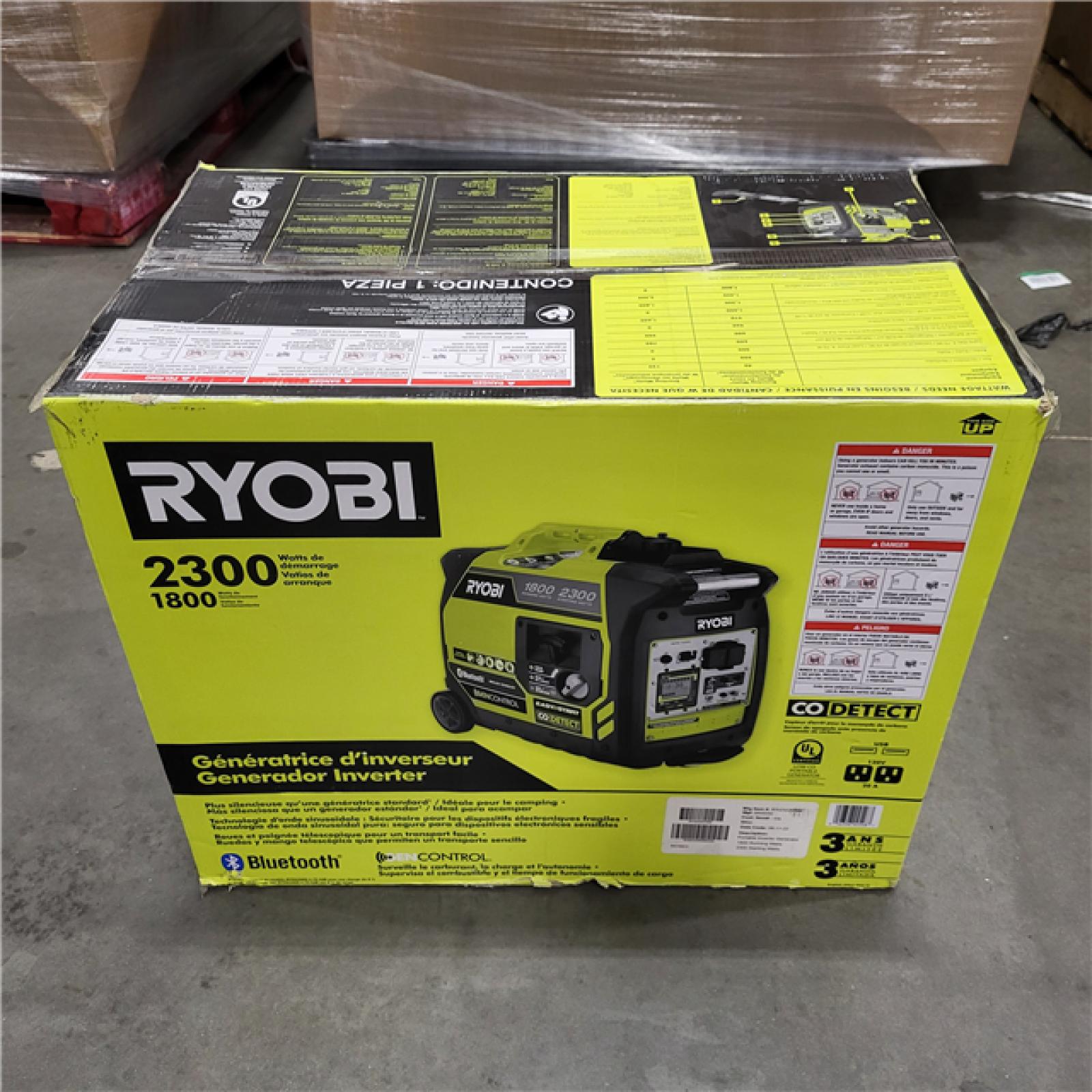 AS-IS RYOBI GENERATOR 2300 Watts