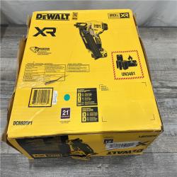 NEW! Dewalt 20-Volt 21A Cordless Framing Nailer Kit with 5.0 Ah Lithium-Ion Battery and Charger