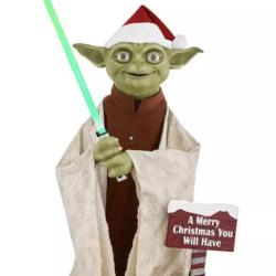 NEW! - Shop all Star Wars Star Wars 3.5FT Animated Animatronic LED Seasonal Halloween Christmas Star Wars Yoda