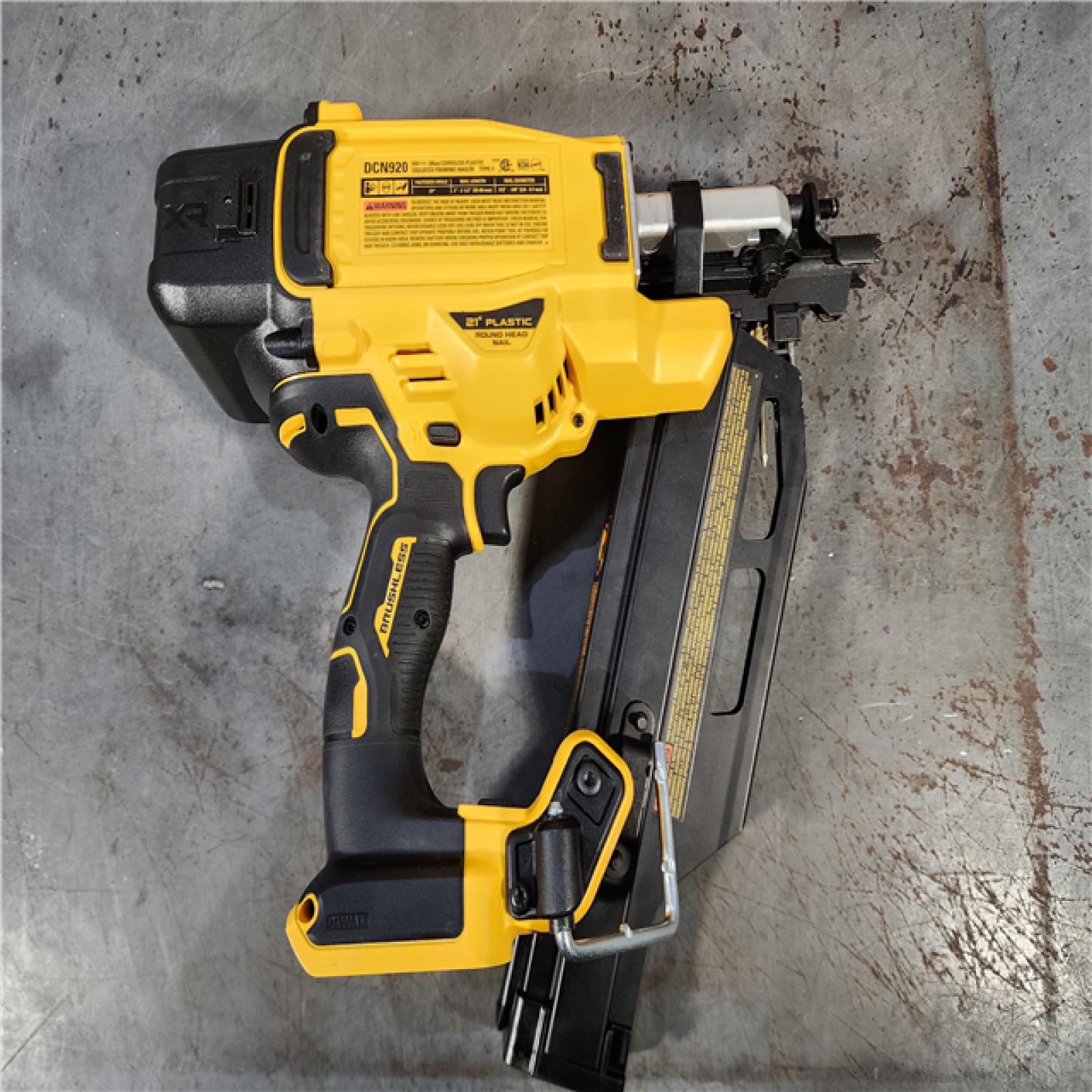 HOUSTON LOCATION - AS-IS DEWALT 20-Volt 21Â° Cordless Framing Nailer (Tool-Only)