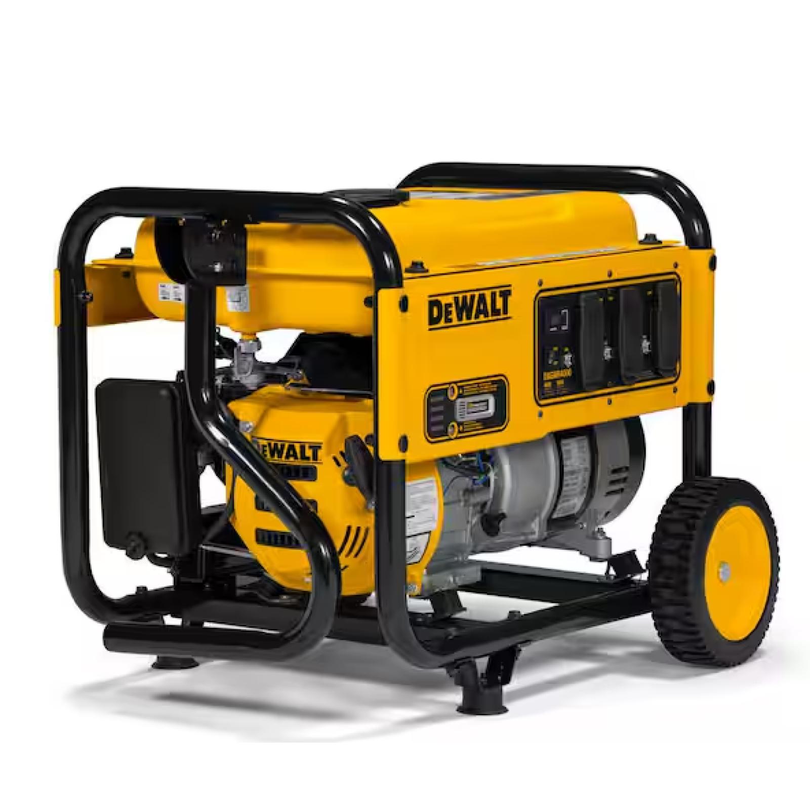 DALLAS LOCATION - DEWALT 4000-Watt Manual Start Gas-Powered Portable Generator with Premium Engine, Covered Outlets and CO Protect