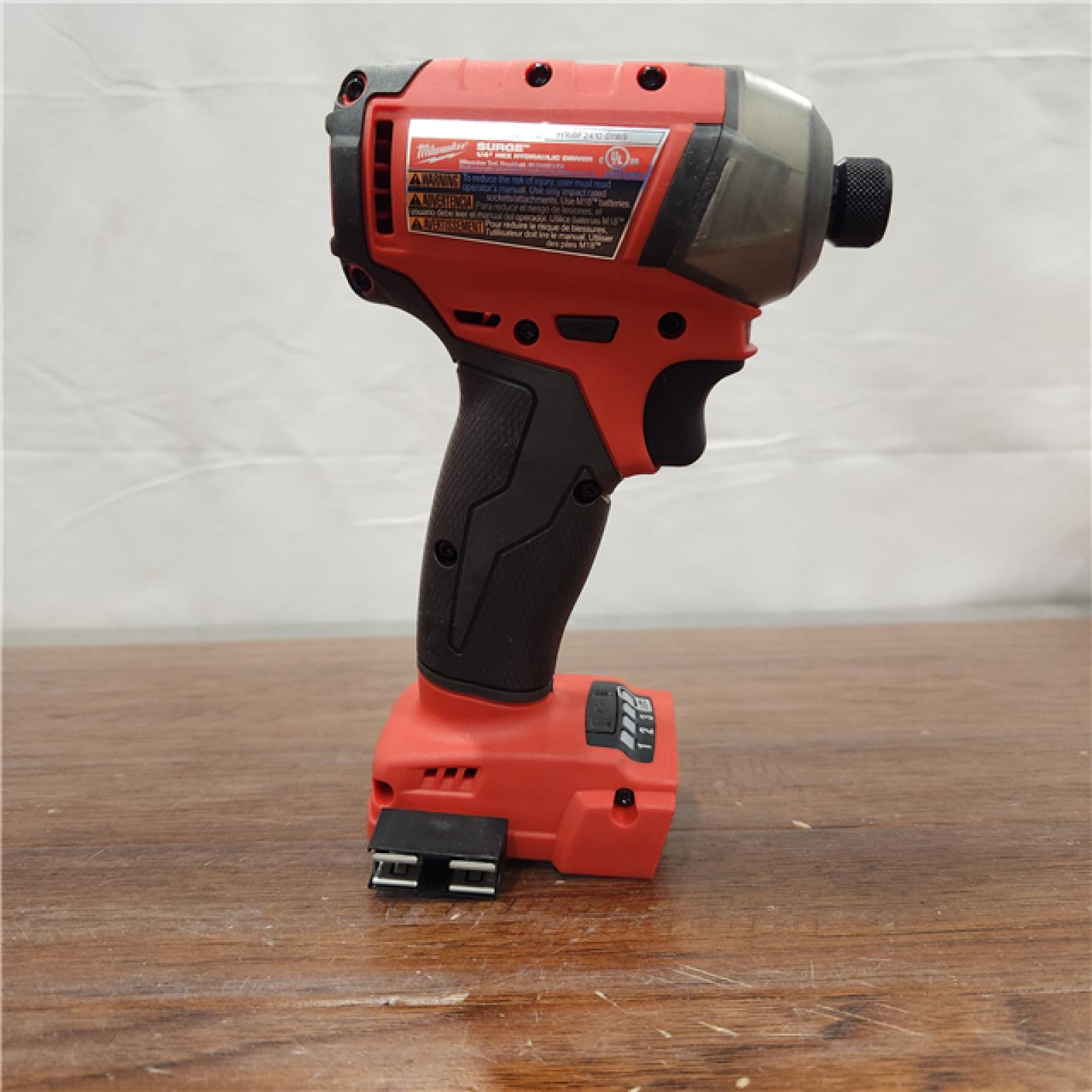 as-is Milwaukee 2760-20 - M18 Fuel Surge 18V Cordless Drill/Driver Bare Tool