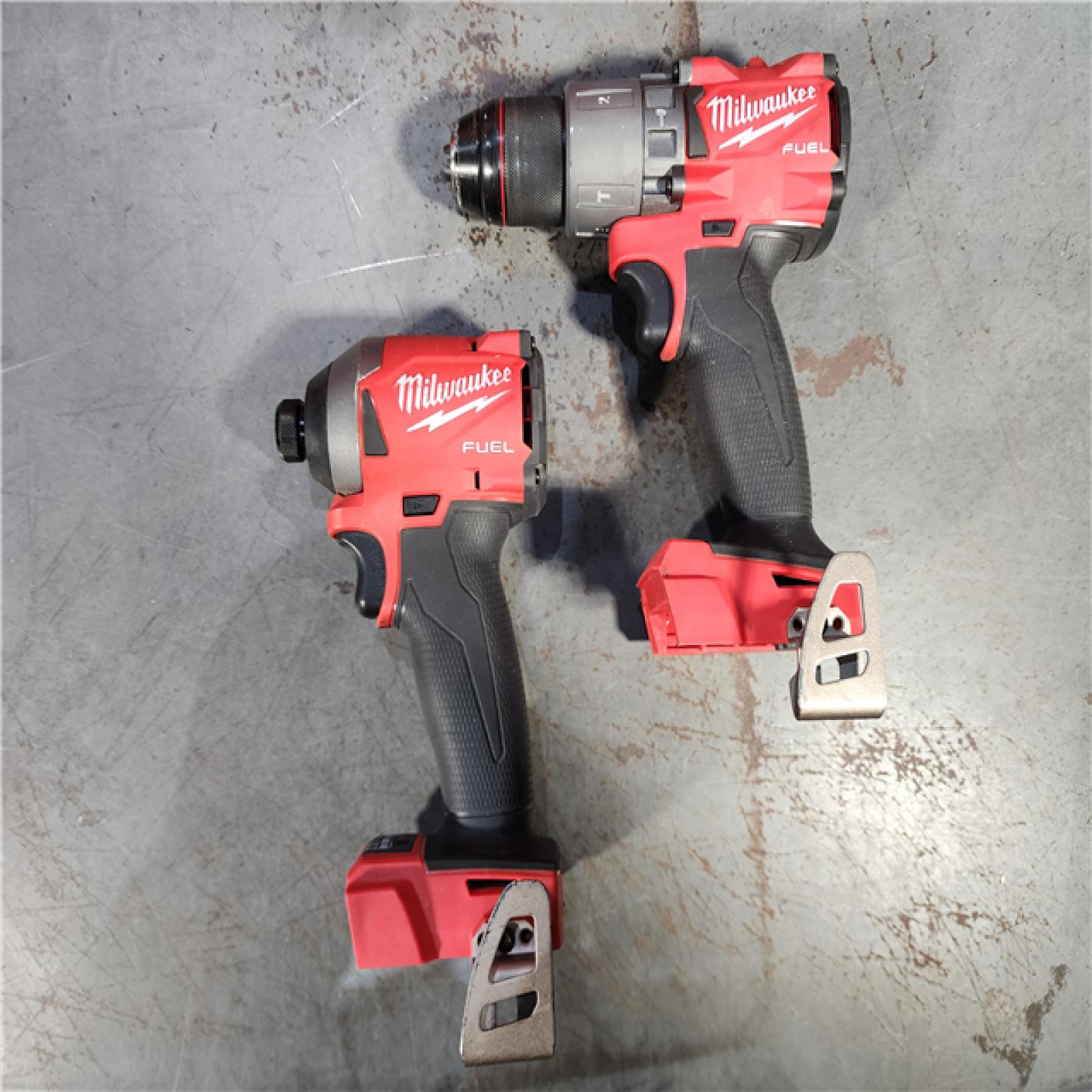 HOUSTON LOCATION - AS-IS Milwaukee M18â„¢ FUELâ„¢ 2-Tool Hammer Drill/Impact Driver Combo Kit - by International Tool