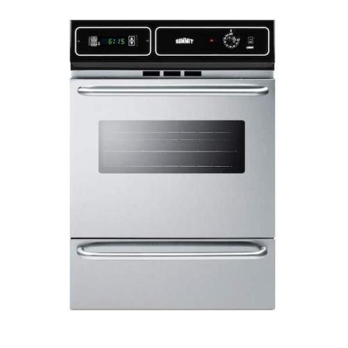 Phoenix Location Summit Appliance 24 in. Single Electric Wall Oven in Stainless Steel