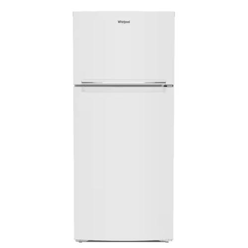 DALLAS LOCATION - Whirlpool 16.6 cu. ft. Built-In Top Freezer Refrigerator in White