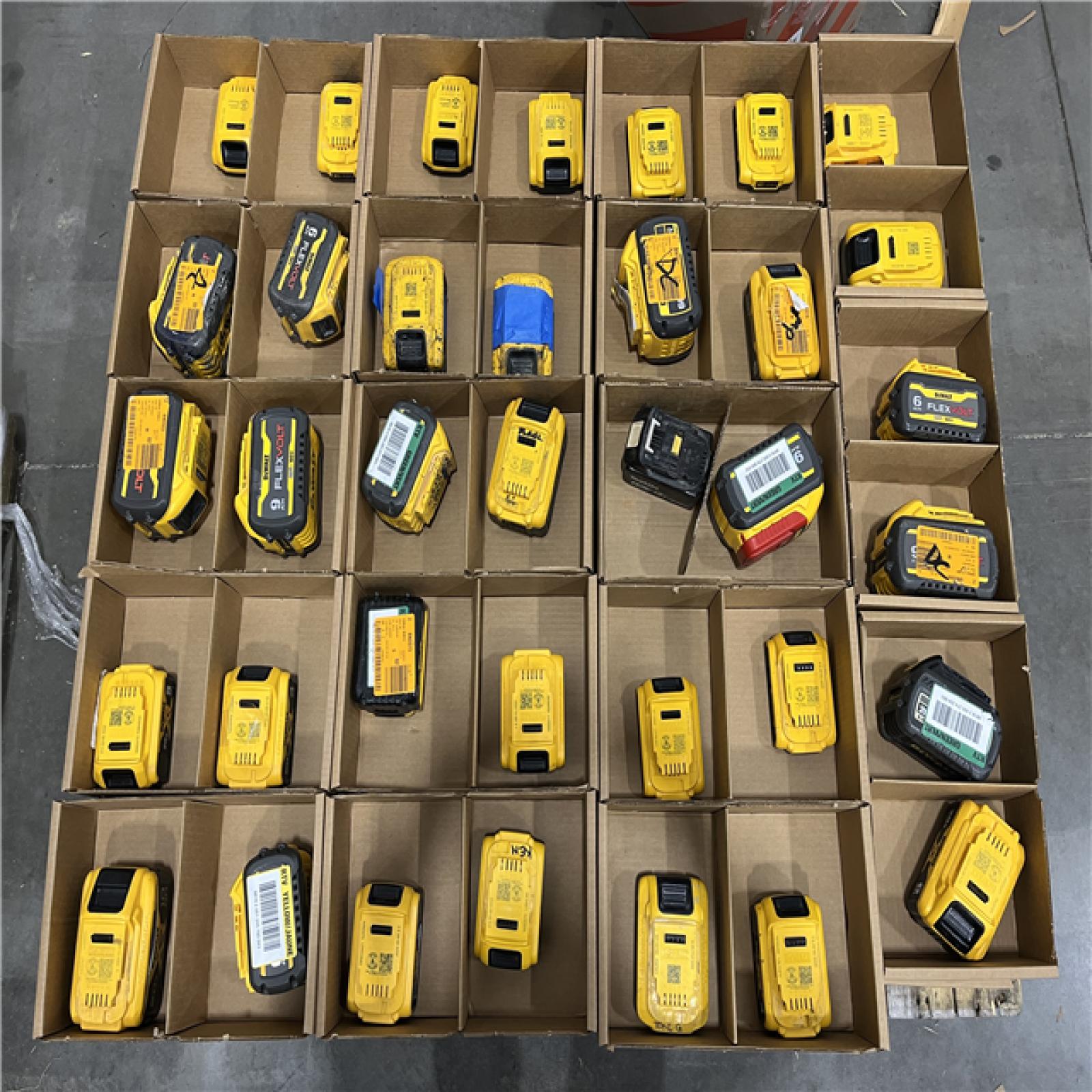 DALLAS LOCATION - AS-IS BATTERY PALLET