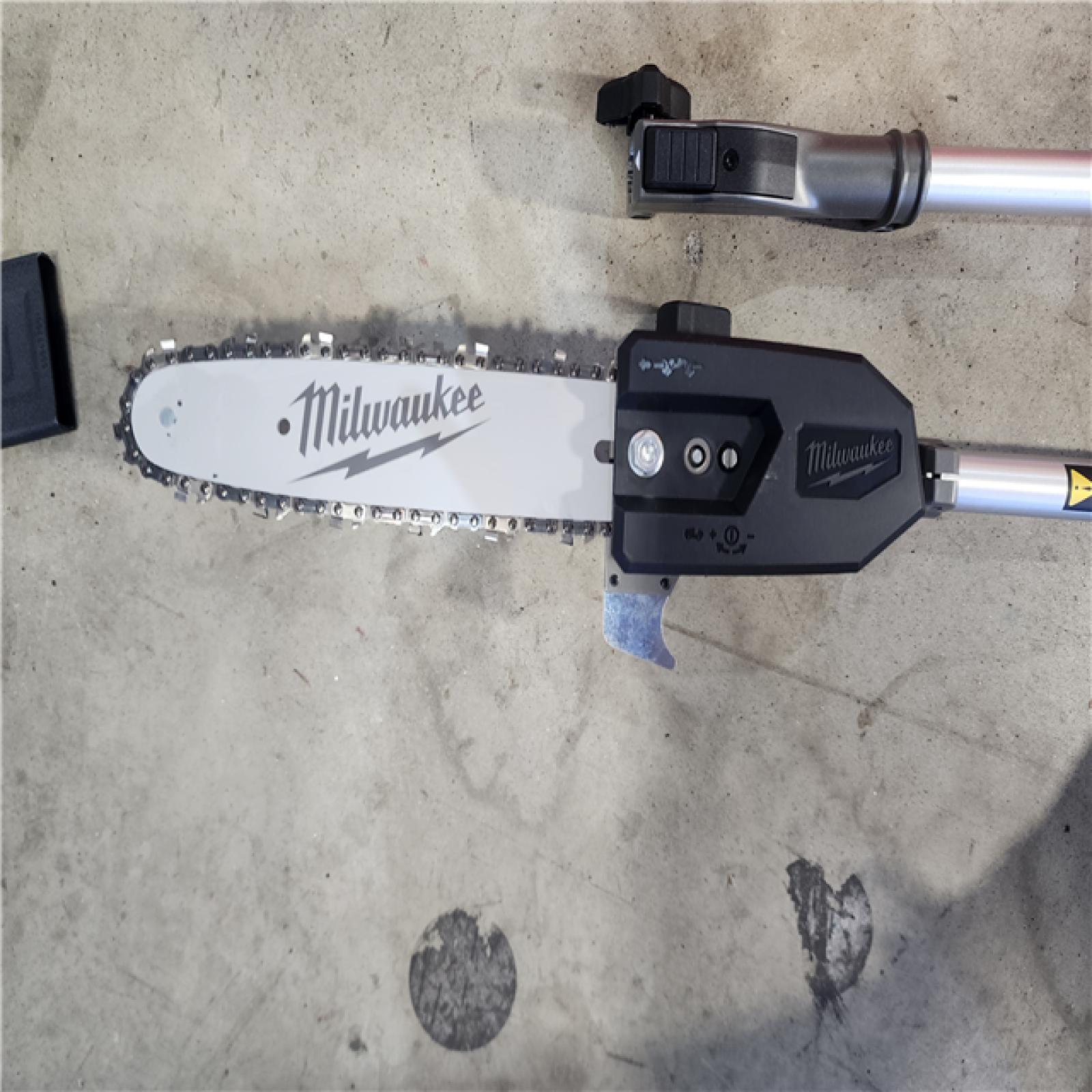 HOUSTON LOCATION - AS-IS (APPEARS LIKE NEW) M18 FUEL 10 in. 18V Lithium-Ion Brushless Cordless Pole Saw with Attachment Capability (Tool-Only)