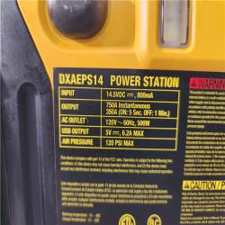 Phoenix Location DEWALT Portable Power 2000 Peak Amp Jump Starter w/Digital Compressor